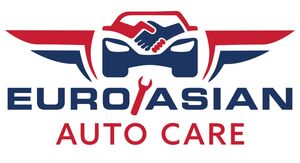 Euro asian import auto repair logo